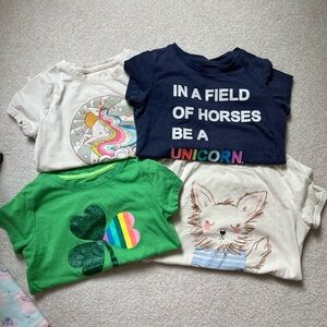 Cat & Jack size small shirts